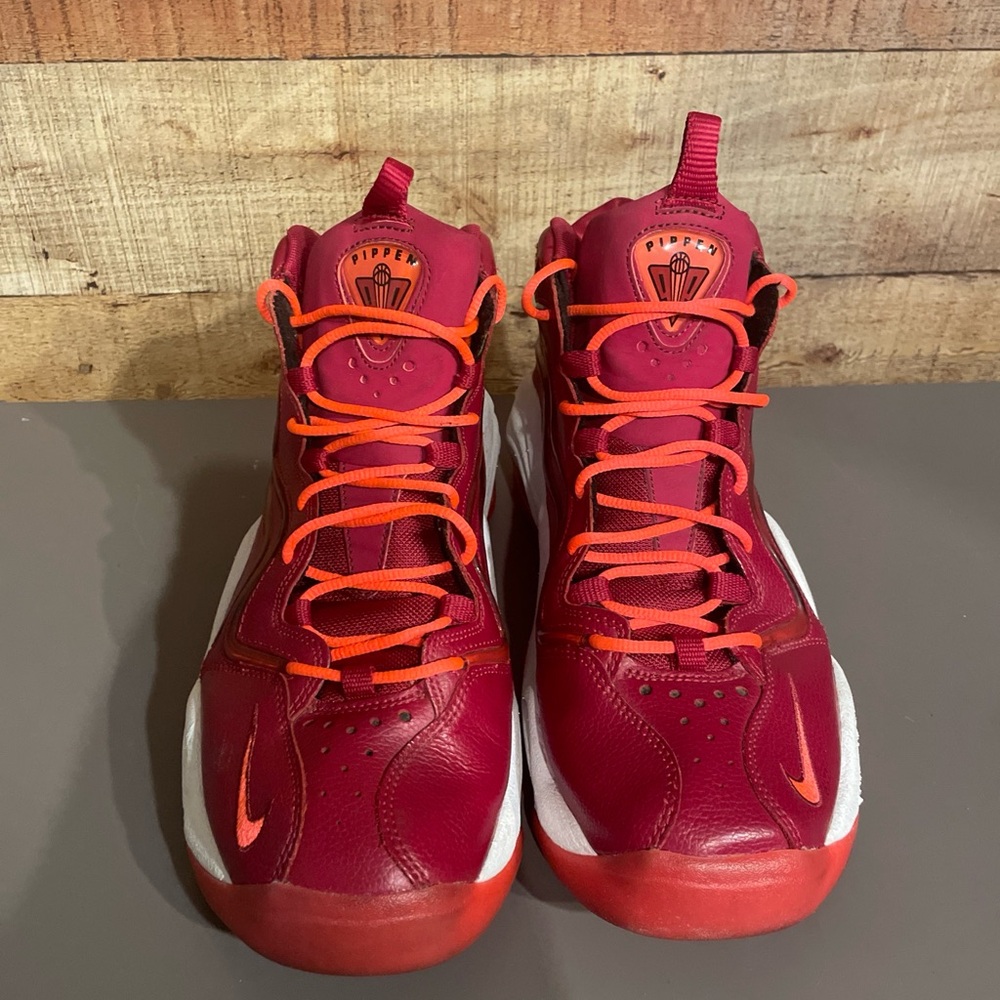 NIKE AIR PIPPEN 1 'NOBLE RED 325001-600 MEN’S SZ 11.5 - no box - Picture 3 of 16